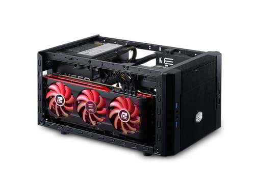 Cooler Master Elite 130 (M-ITX) Mini Tower Cabinet (Black)